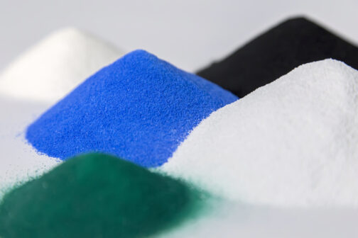 TPU en polvo de diferentes colores